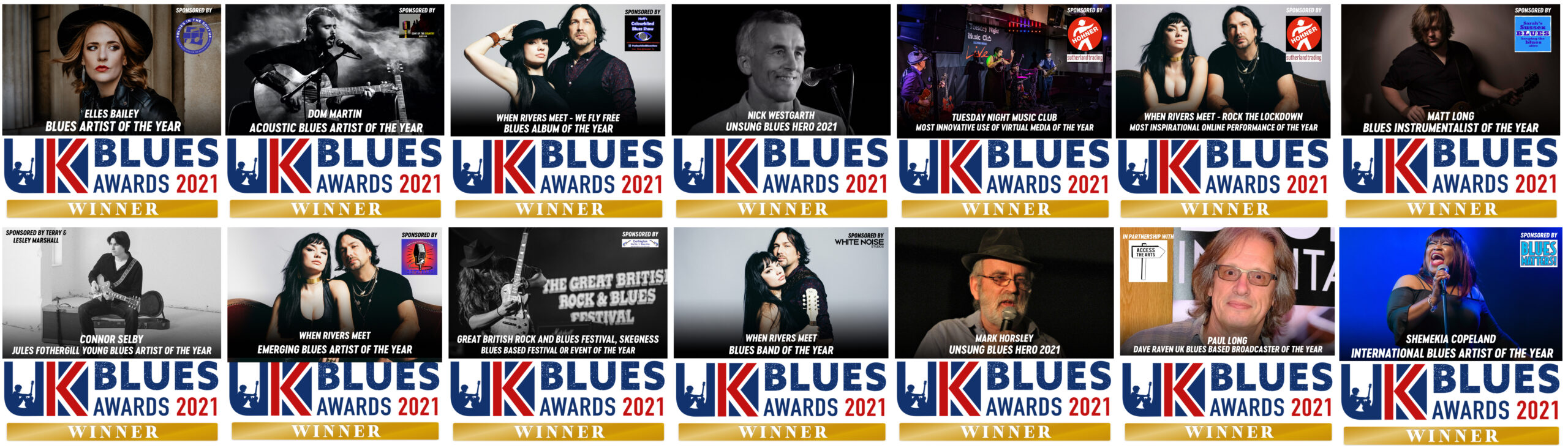 All Winners UKBlues Awards 2021