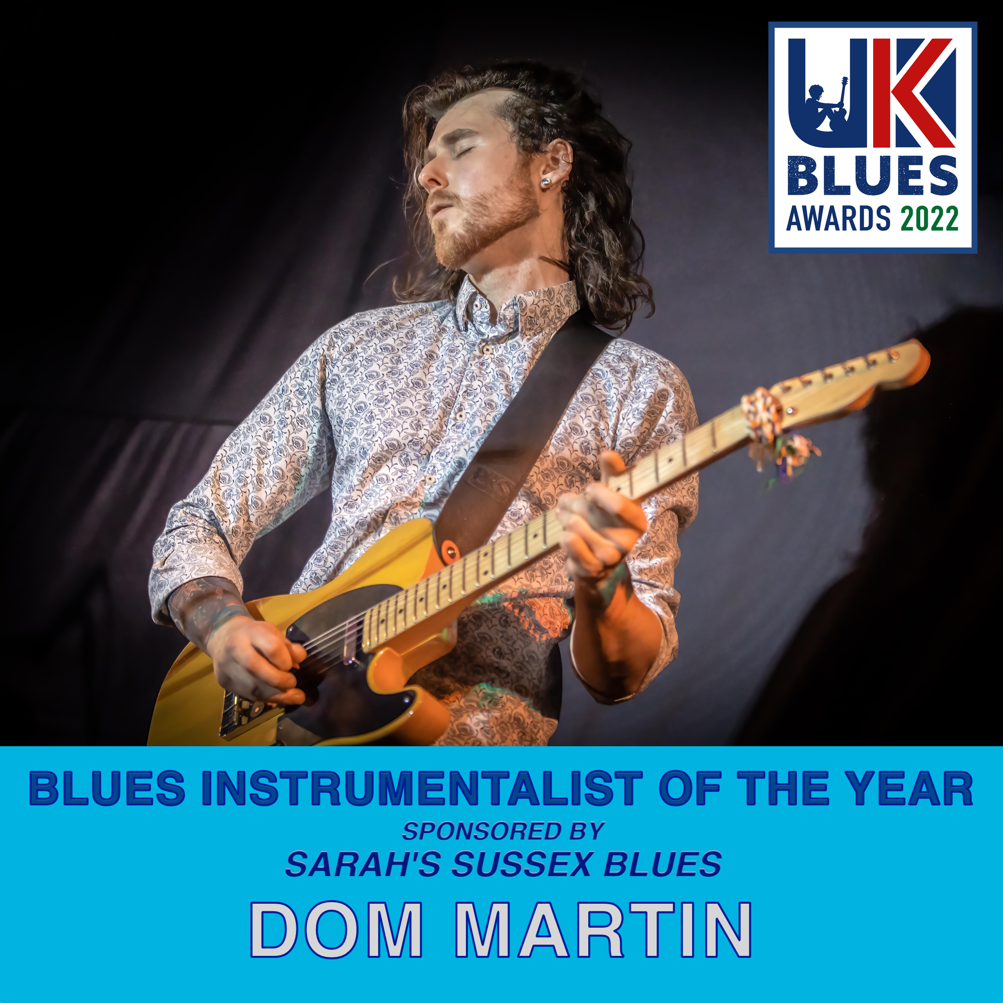 DOM MARTIN UKblues Awards