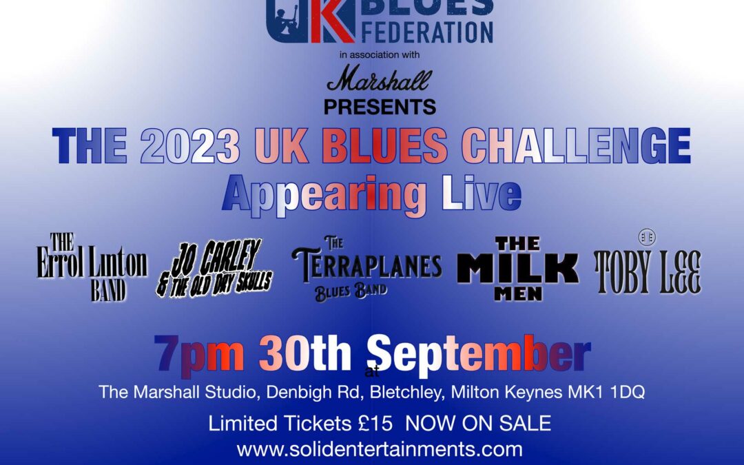 The UK Blues Challenge – 30th September